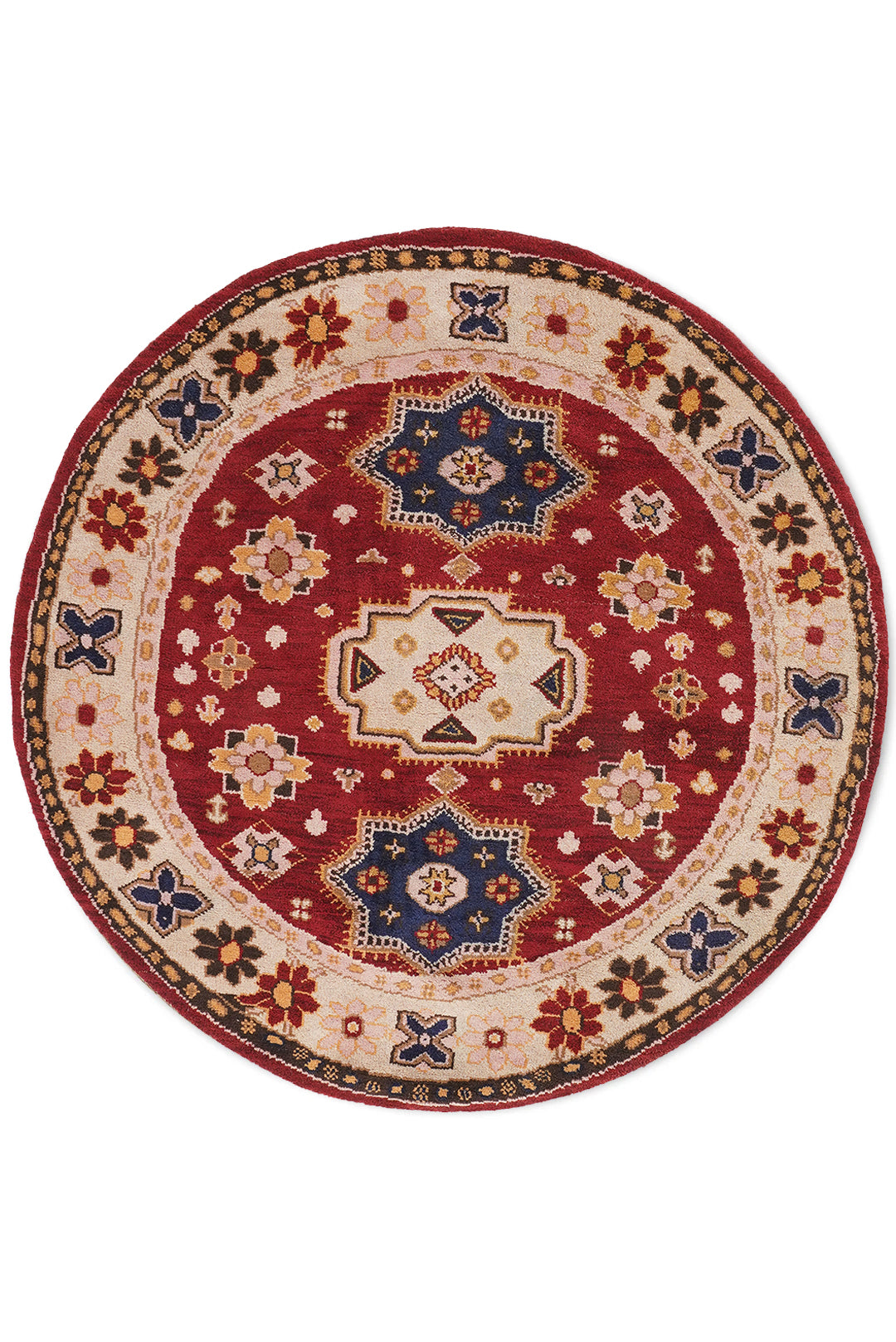 Veerana Hand Knotted Oriental Area Rug