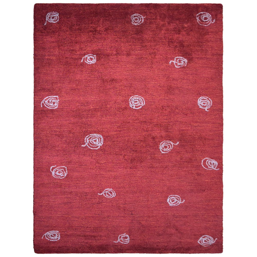 Aswan Hand Knotted Silk & Wool Rug - BBH HOMES LLC