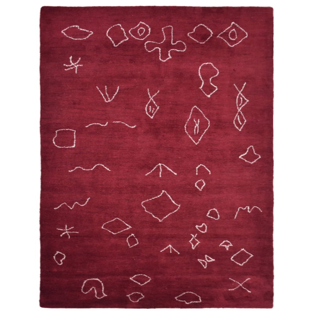 Ava Hand Knotted Silk & Wool Area Rug - BBH HOMES LLC