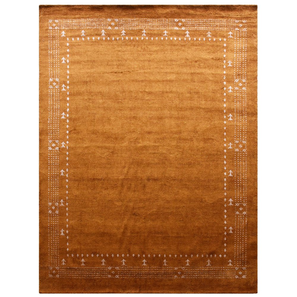 Bria Hand Knotted Silk & Wool Red Area Rug - BBH HOMES LLC