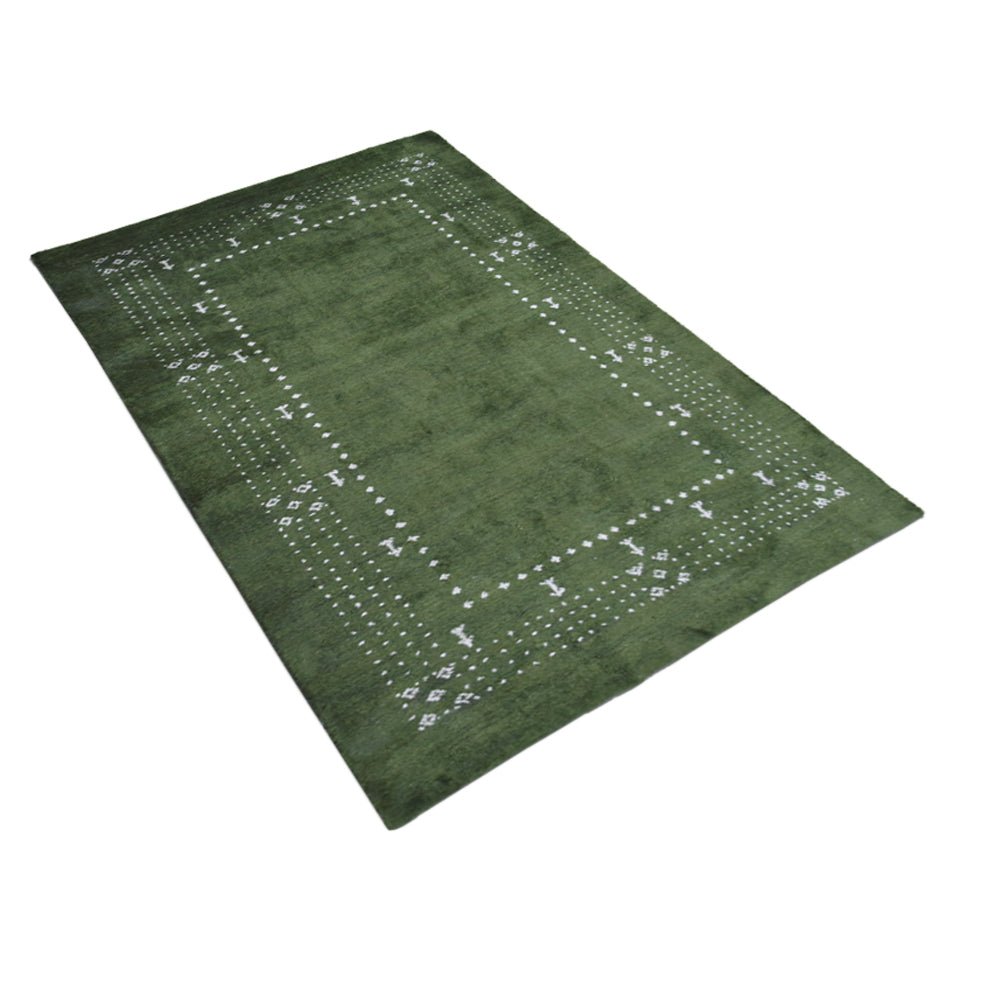 Bria Hand Knotted Silk & Wool Red Area Rug - BBH HOMES LLC