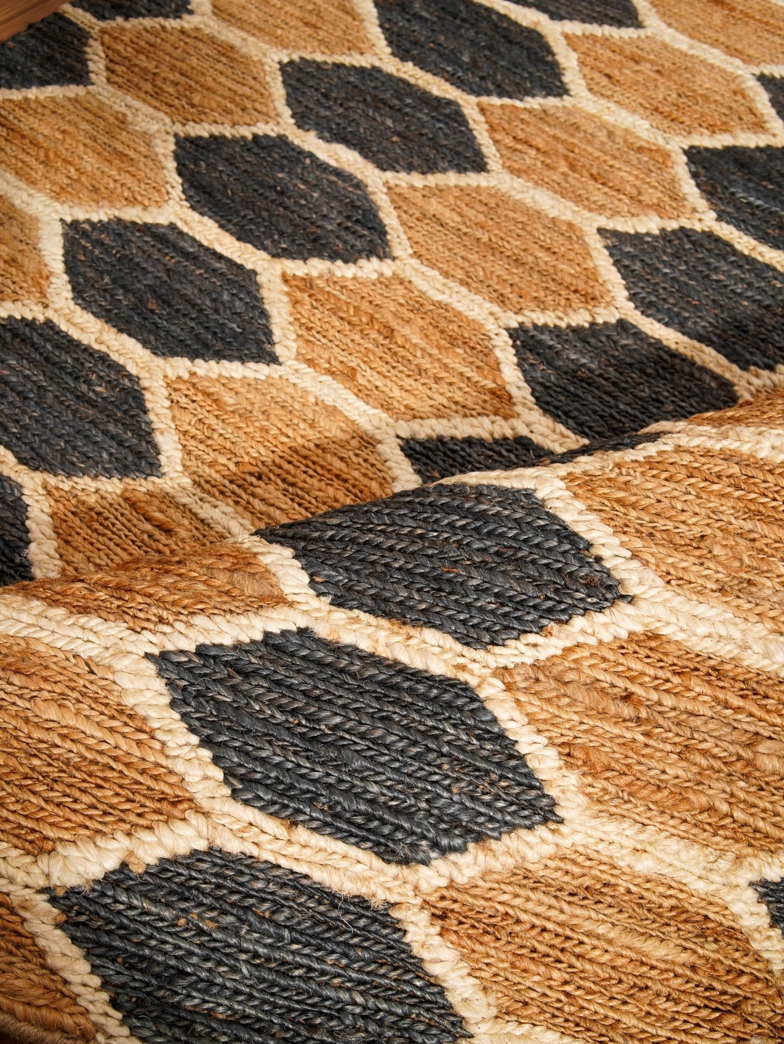 Cesenatico Hand Knotted Sumak Jute Area Rug - BBH HOMES LLC