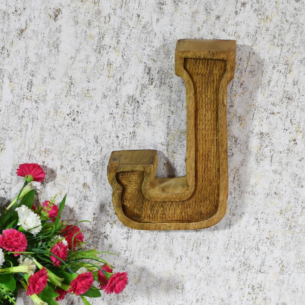 Classic Grain - Finished Mango Wood Alphabet & Number Blocks - BBH HOMES LLC
