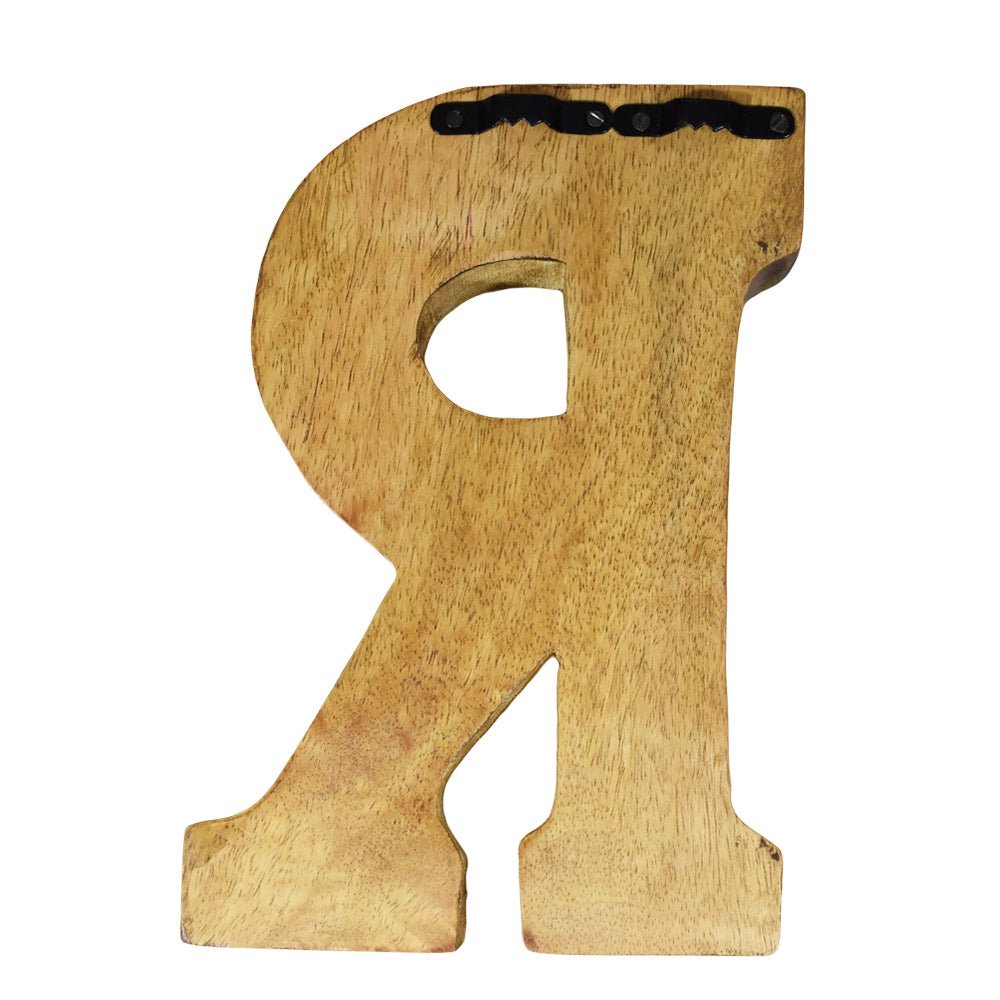 Classic Grain - Finished Mango Wood Alphabet & Number Blocks - BBH HOMES LLC