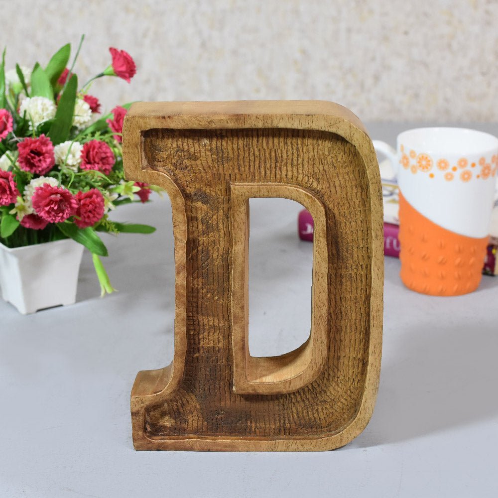 Classic Grain - Finished Mango Wood Alphabet & Number Blocks - BBH HOMES LLC