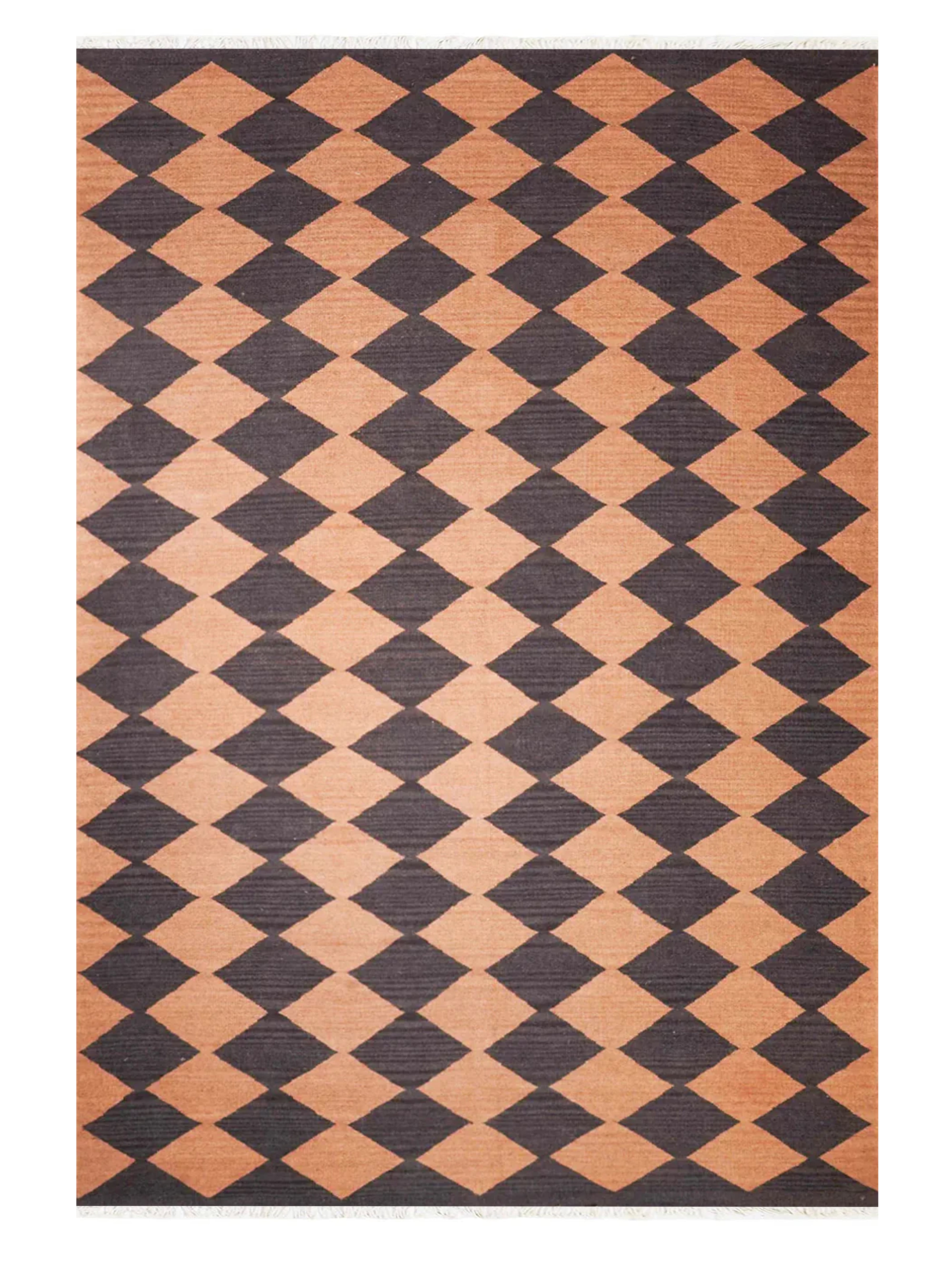 Sandstone Flat Weave Kilim Wool Rug