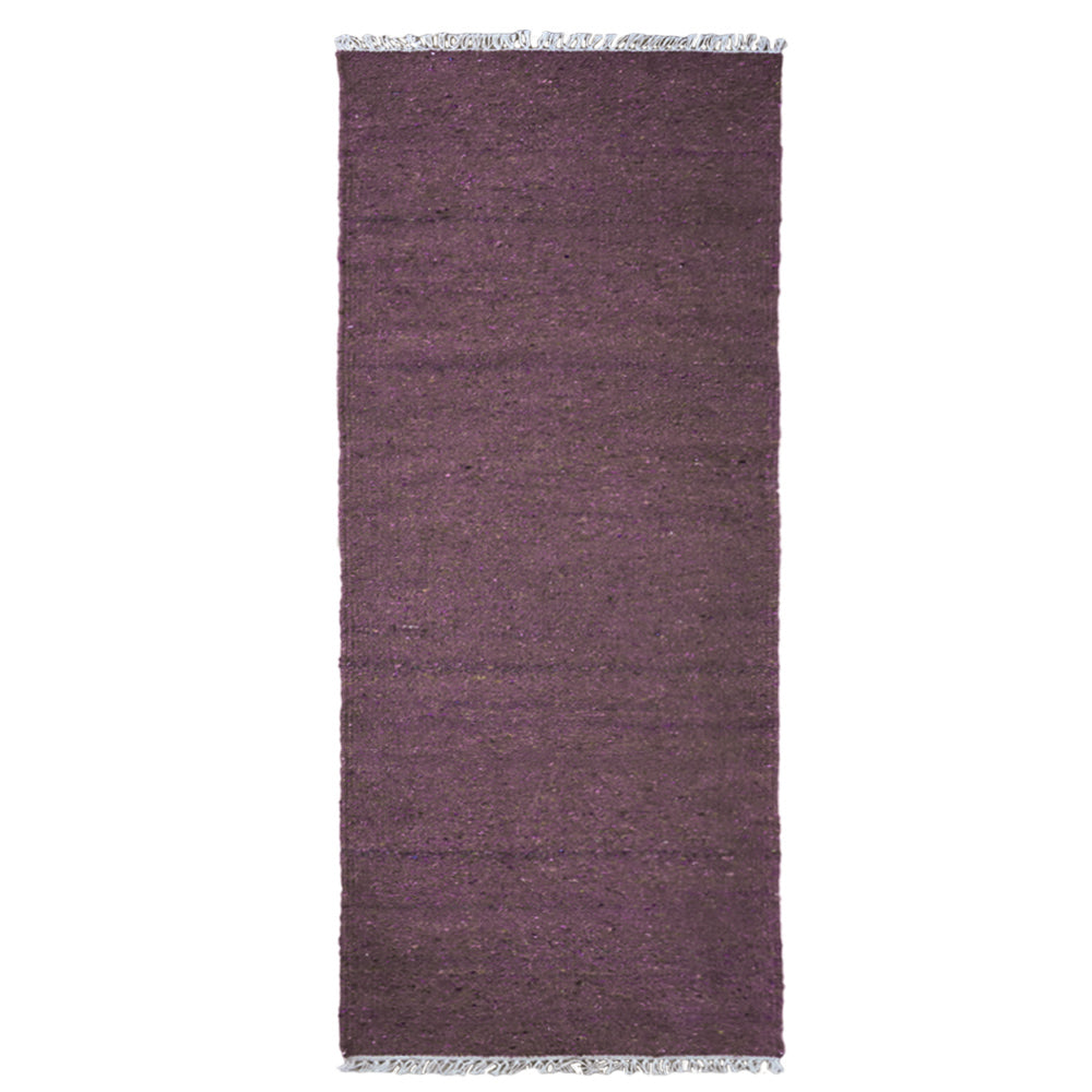 Solid Hand Woven Flat Weave Skittles Kilim Rug