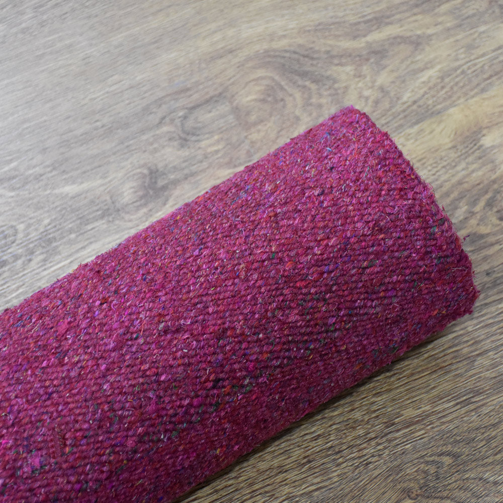 Solid Hand Woven Flat Weave Skittles Kilim Rug