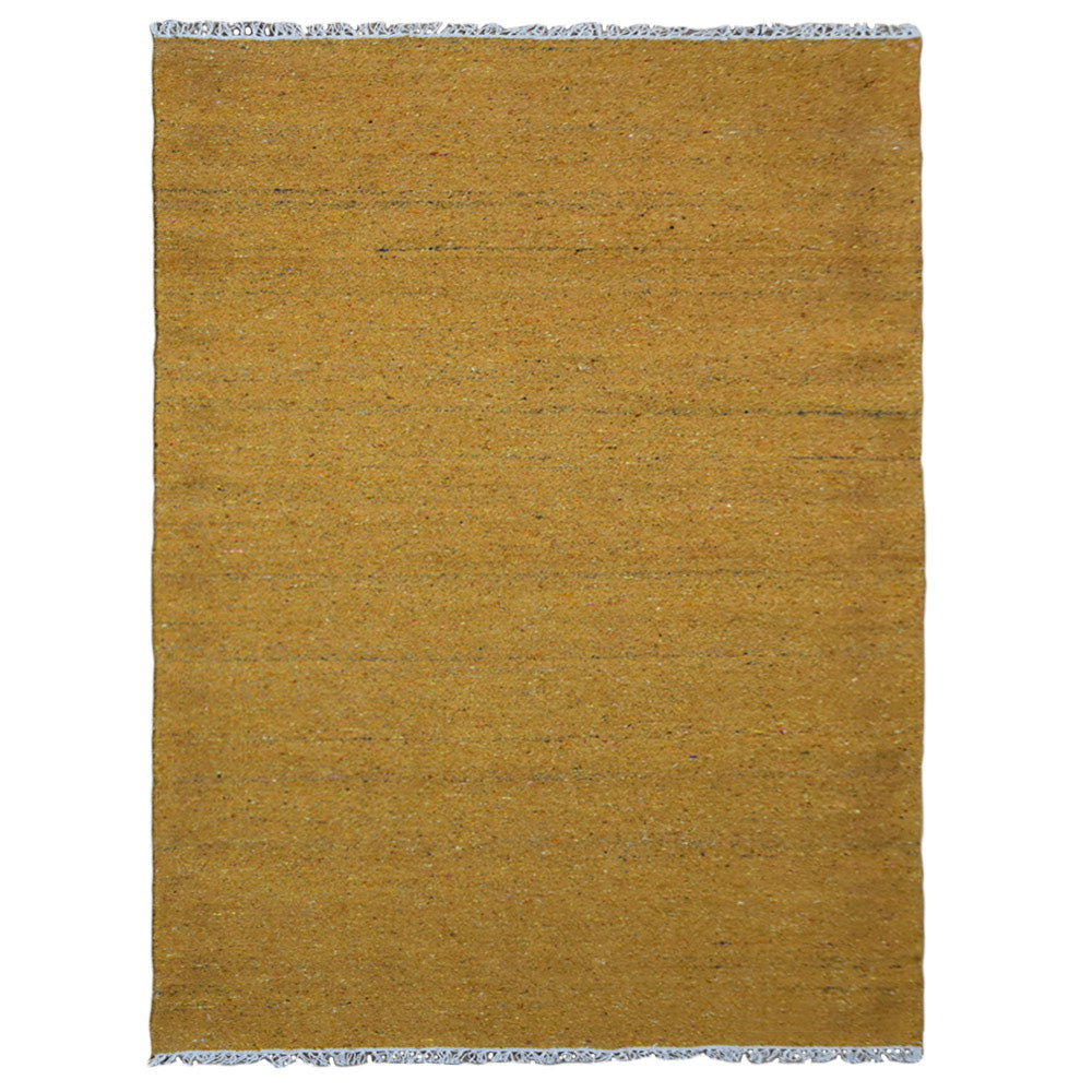 Solid Hand Woven Flat Weave Skittles Kilim Rug