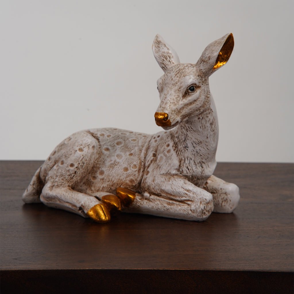 Deer Resin Antique Figurine - BBH HOMES LLC