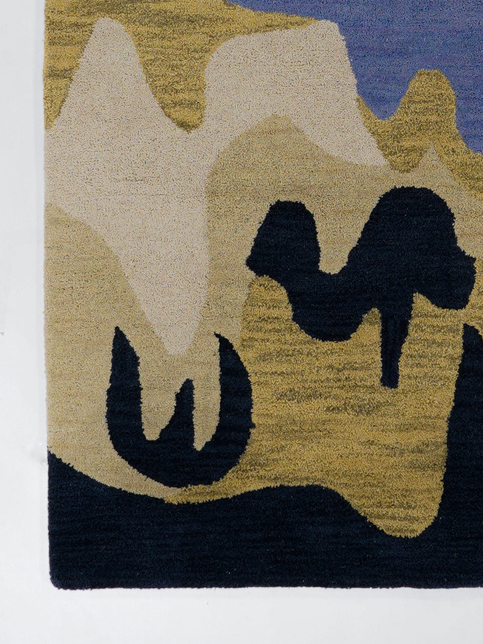 Indraneel Hand Tufted Abstract Wool Area Rug