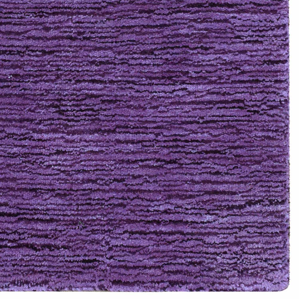 Dual Tone Hand Knotted Wool & Silk Rug - BBH HOMES LLC