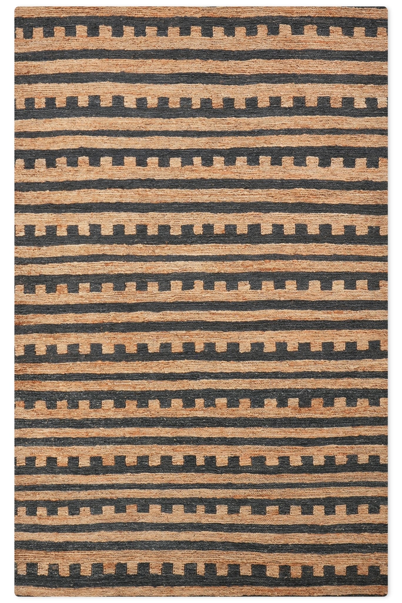 Earthline Hand Knotted Sumak Jute Area Rug - BBH HOMES LLC