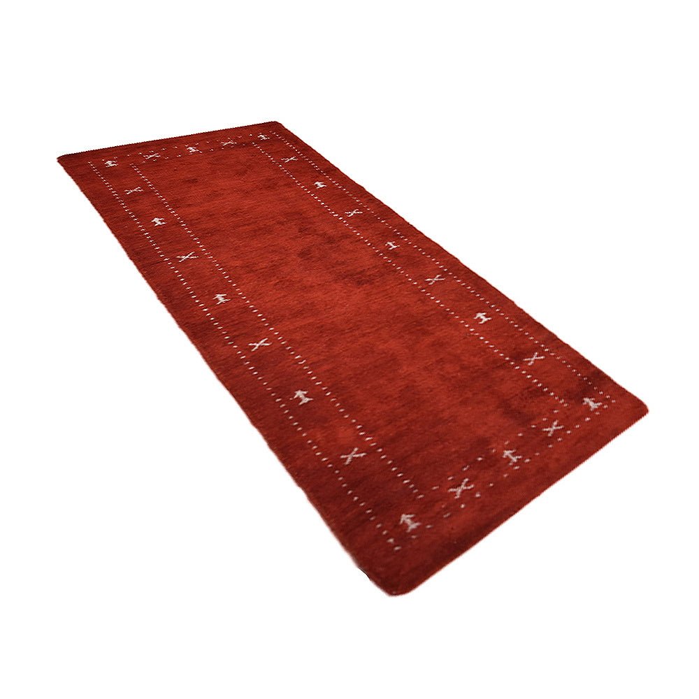 Fia Hand Knotted Silk & Wool Orange Area Rug - BBH HOMES LLC