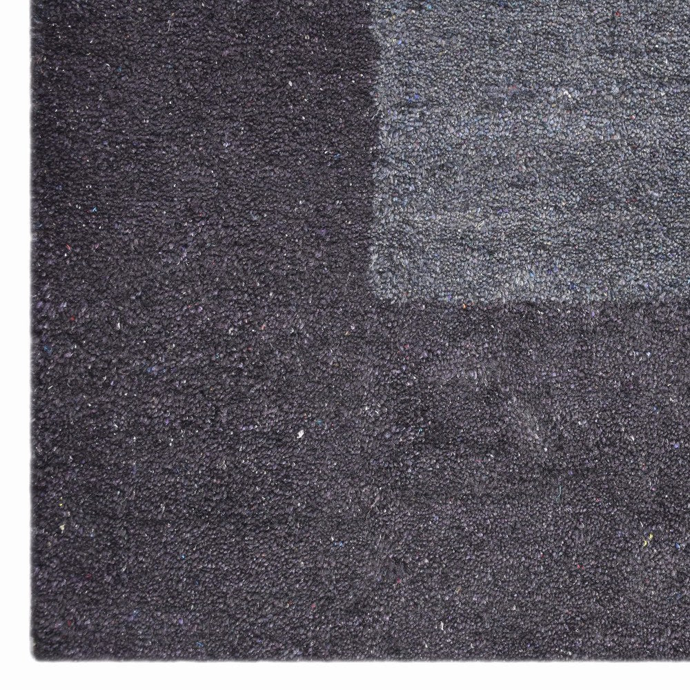Frame Hand Knotted Silk & Wool Area Rug - BBH HOMES LLC