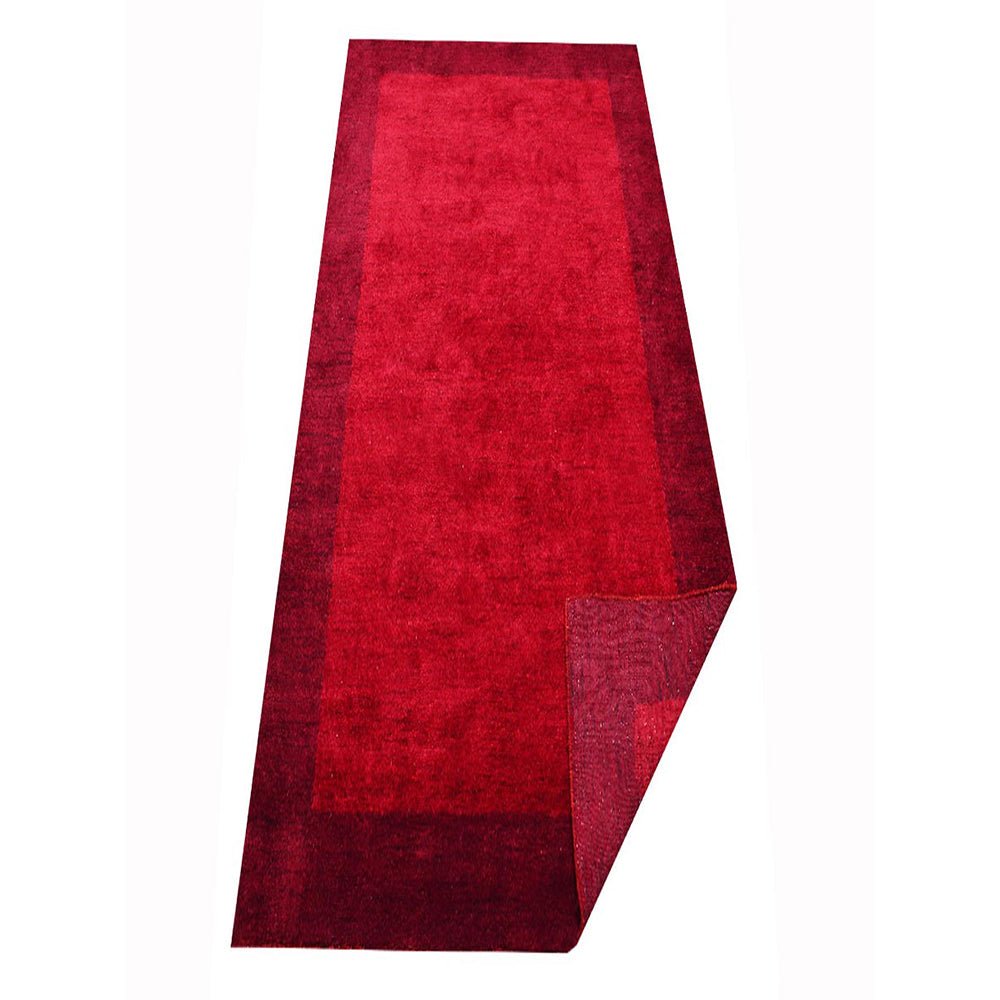 Frame Hand Knotted Silk & Wool Area Rug - BBH HOMES LLC
