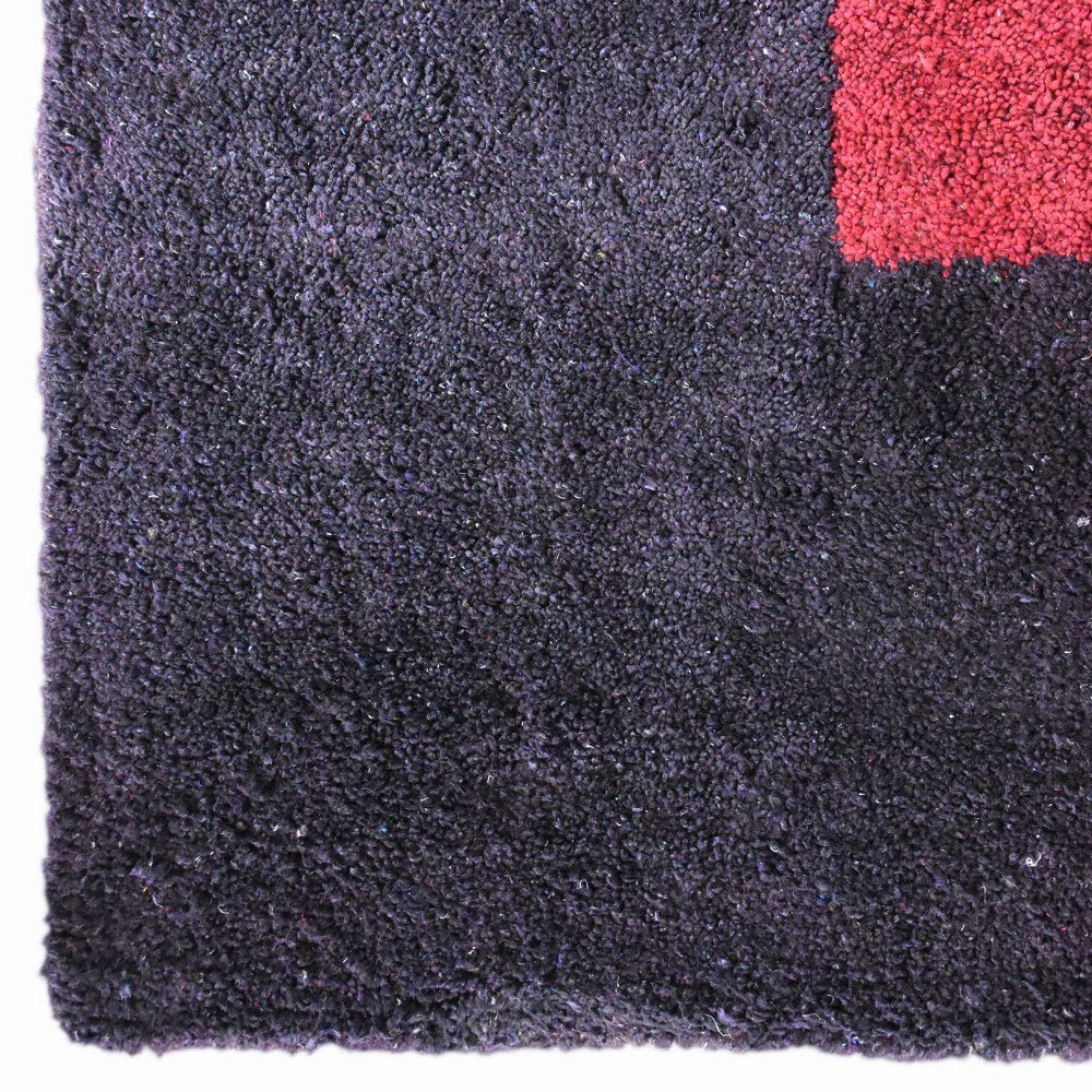 Frame Hand Knotted Silk & Wool Area Rug - BBH HOMES LLC