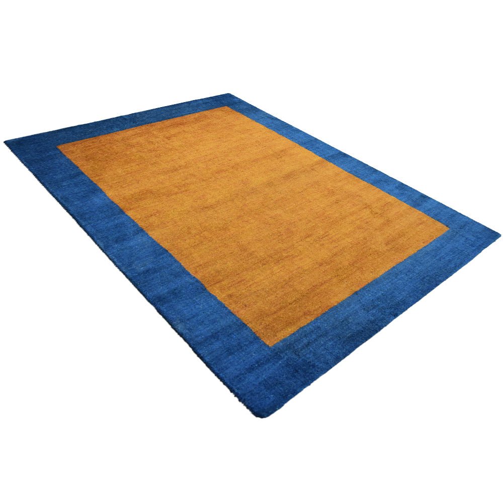 Frame Hand Knotted Silk & Wool Area Rug - BBH HOMES LLC