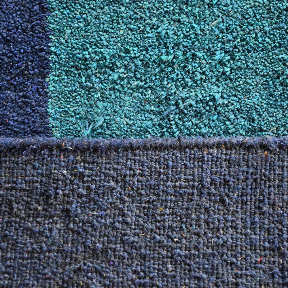 Frame Hand Knotted Silk & Wool Area Rug - BBH HOMES LLC