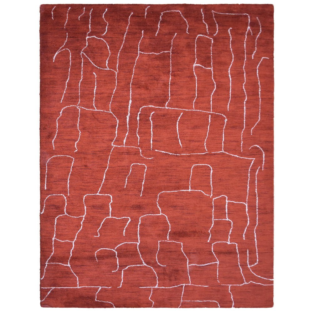 Gage Hand Knotted Silk & Wool Area Rug - BBH HOMES LLC