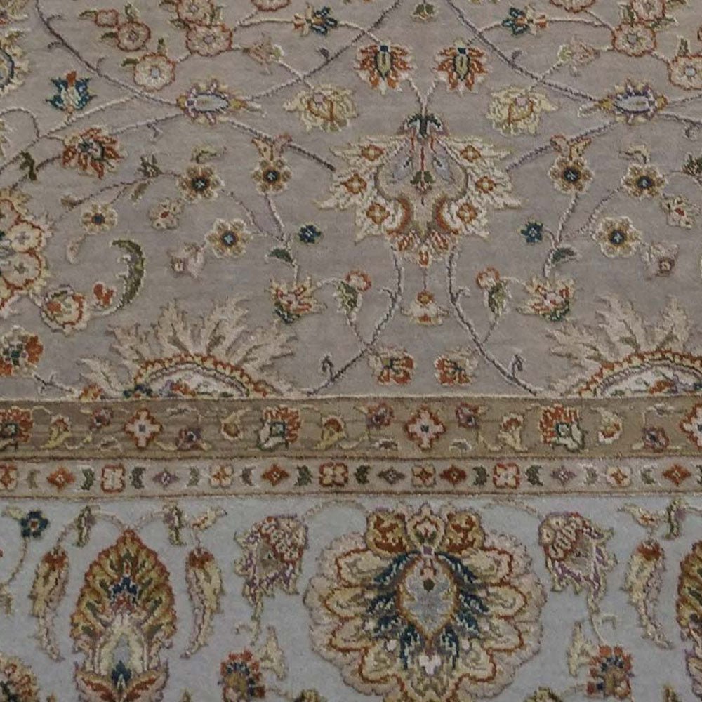 Hand Knotted Persian Silk And Wool Area Rug Oriental Camel - BBH HOMES LLC