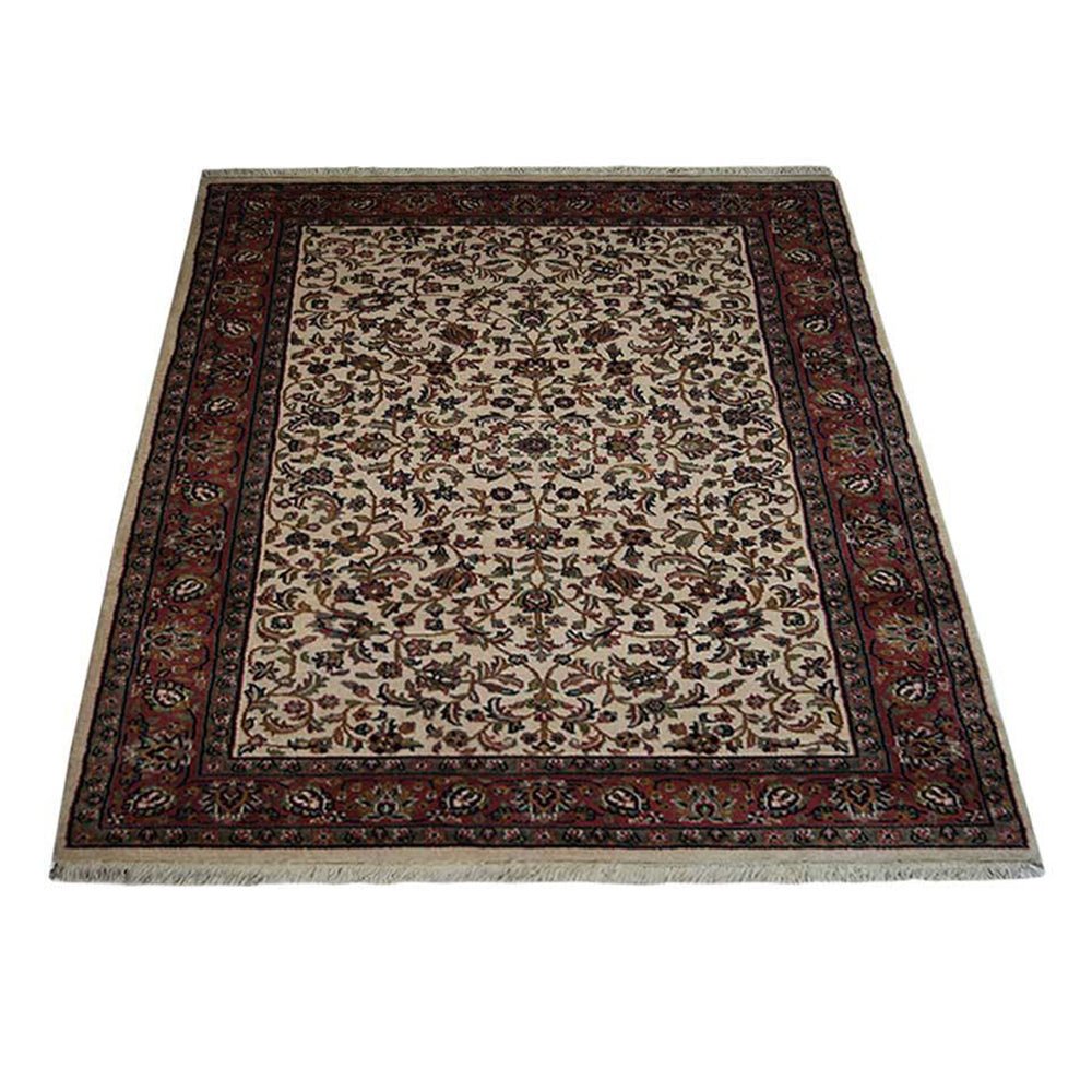 Hand Knotted Persian Wool Area Rug Oriental Cream - BBH HOMES LLC