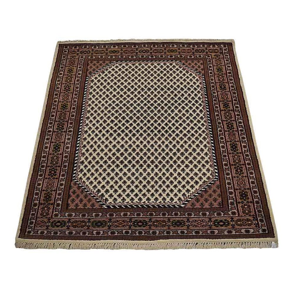 Hand Knotted Persian Wool Area Rug Oriental Cream - BBH HOMES LLC