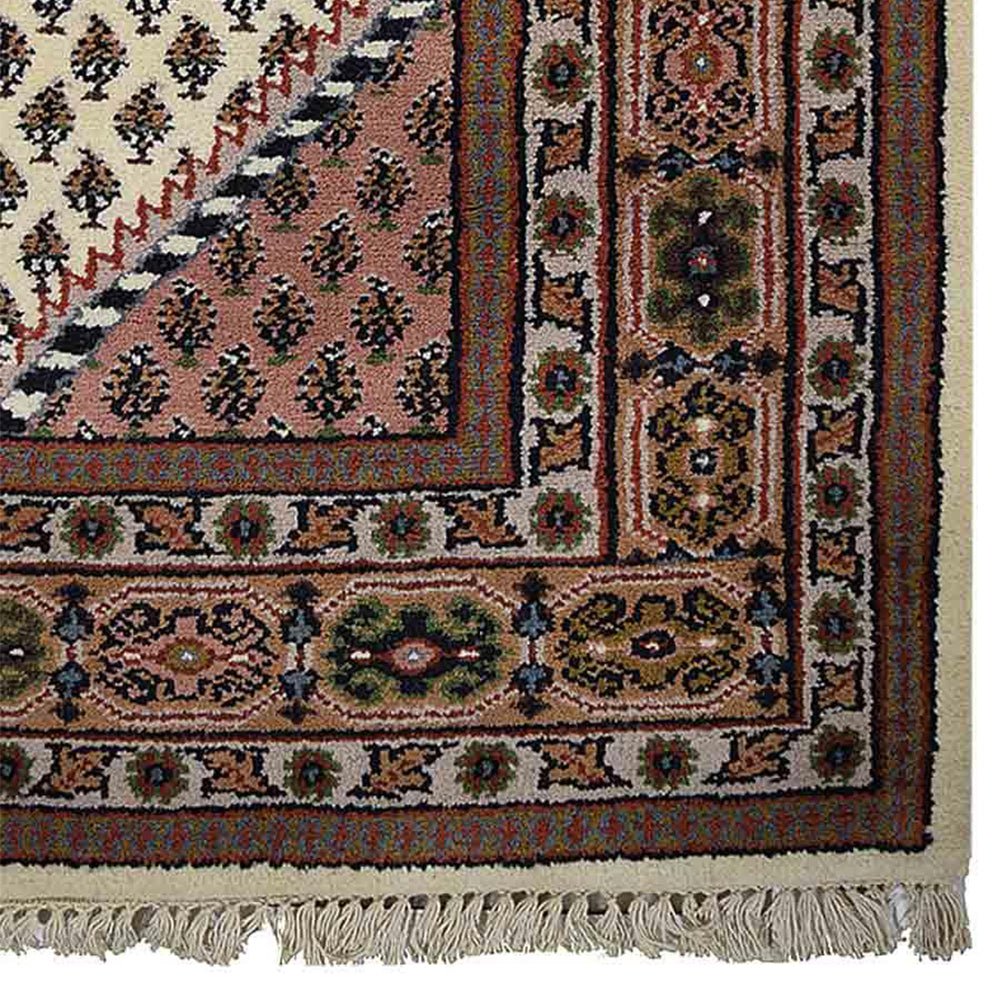 Hand Knotted Persian Wool Area Rug Oriental Cream - BBH HOMES LLC