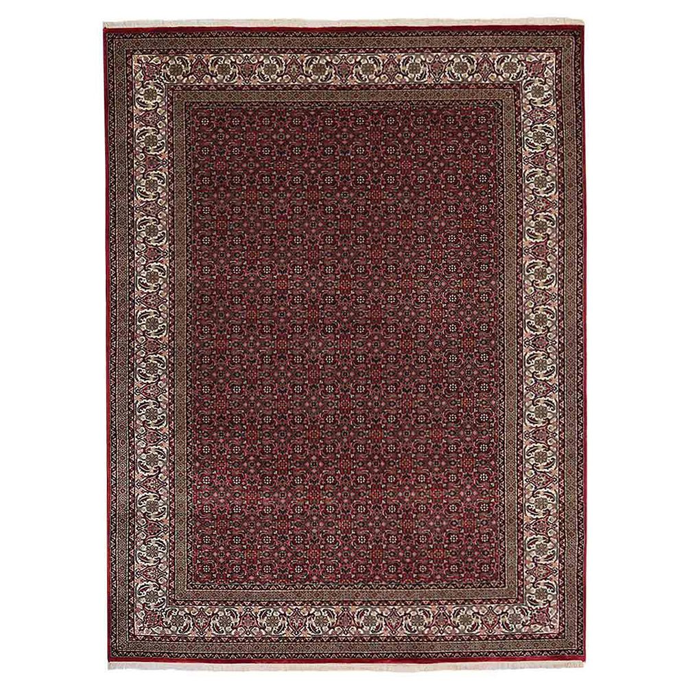 Hand Knotted Persian Wool Area Rug Oriental Red - BBH HOMES LLC