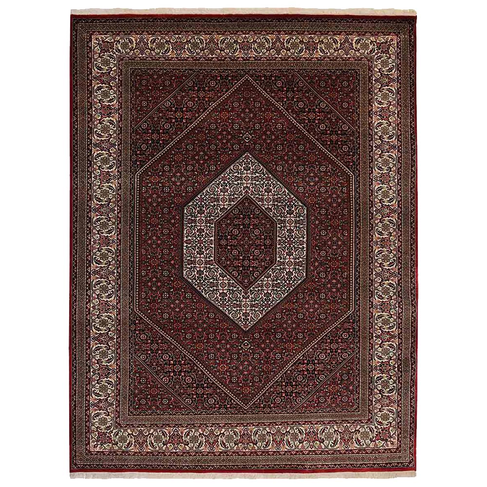 Hand Knotted Persian Wool Area Rug Oriental Red - BBH HOMES LLC