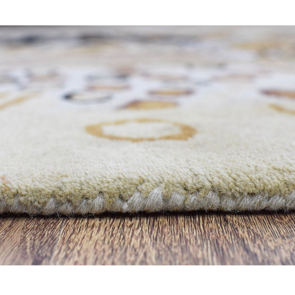 Hand Tufted Wool Area Rug Contemporary Multicolor - BBH HOMES LLC