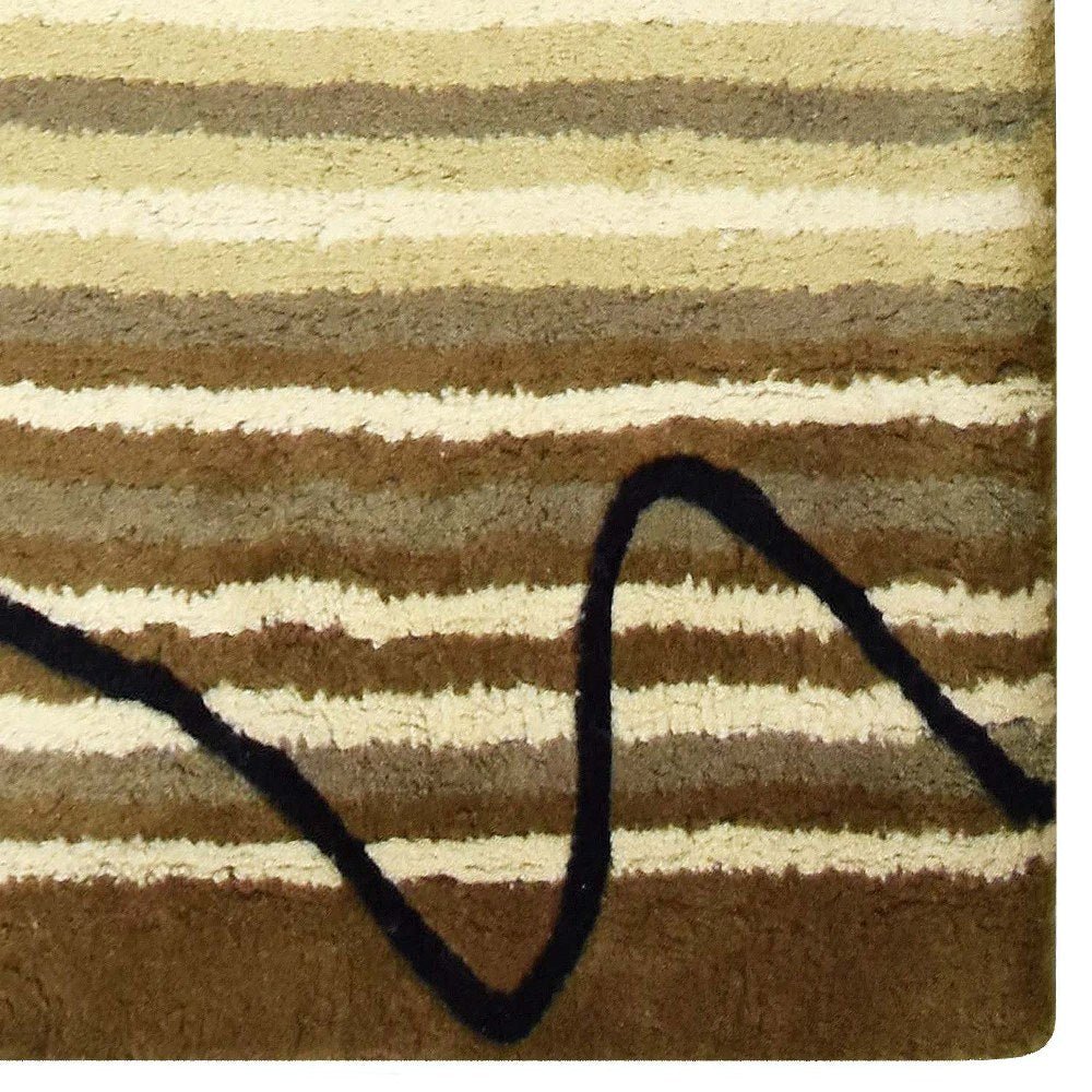 Hand Tufted Wool Area Rug Contemporary Multicolor - BBH HOMES LLC