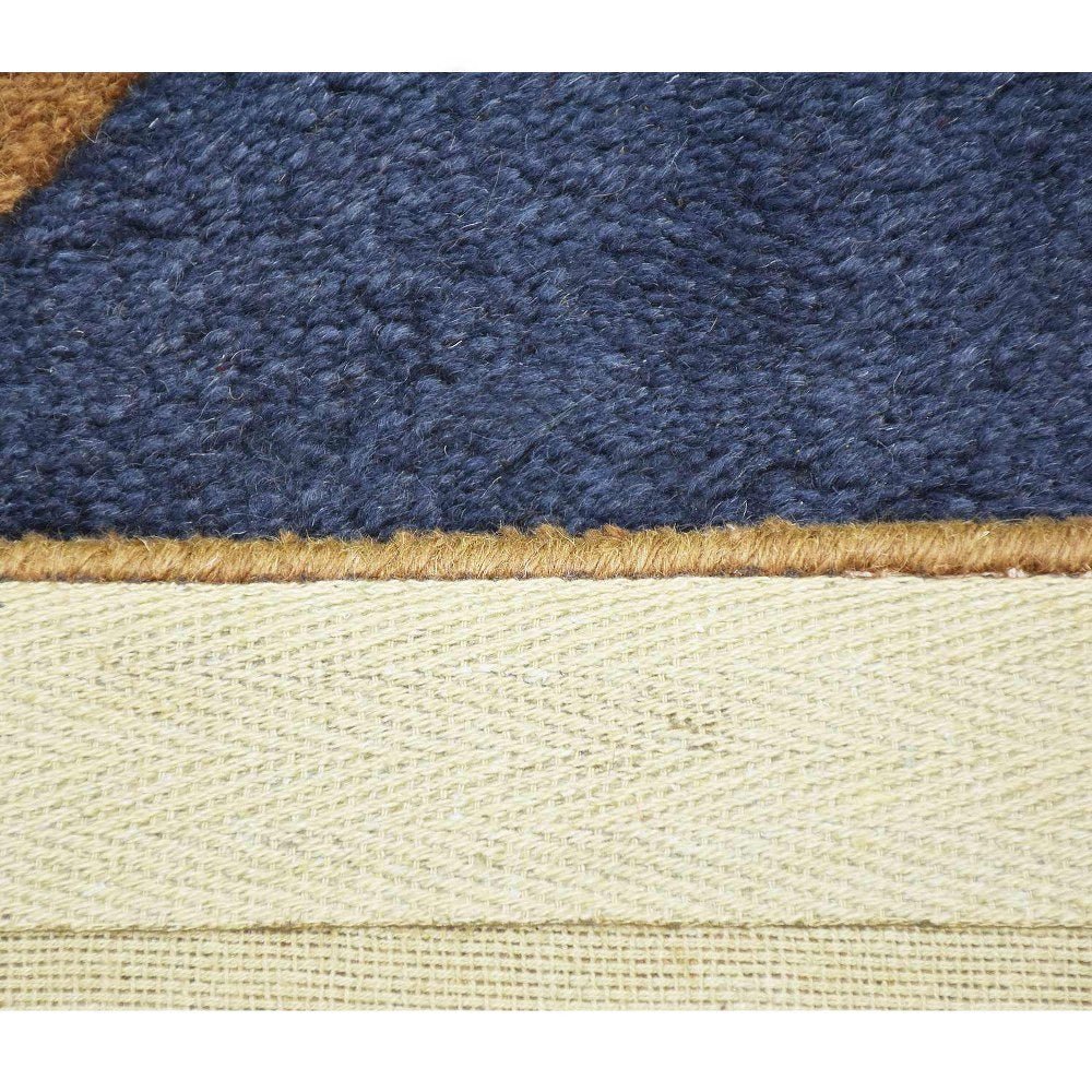 Hand Tufted Wool Area Rug Contemporary Multicolor - BBH HOMES LLC