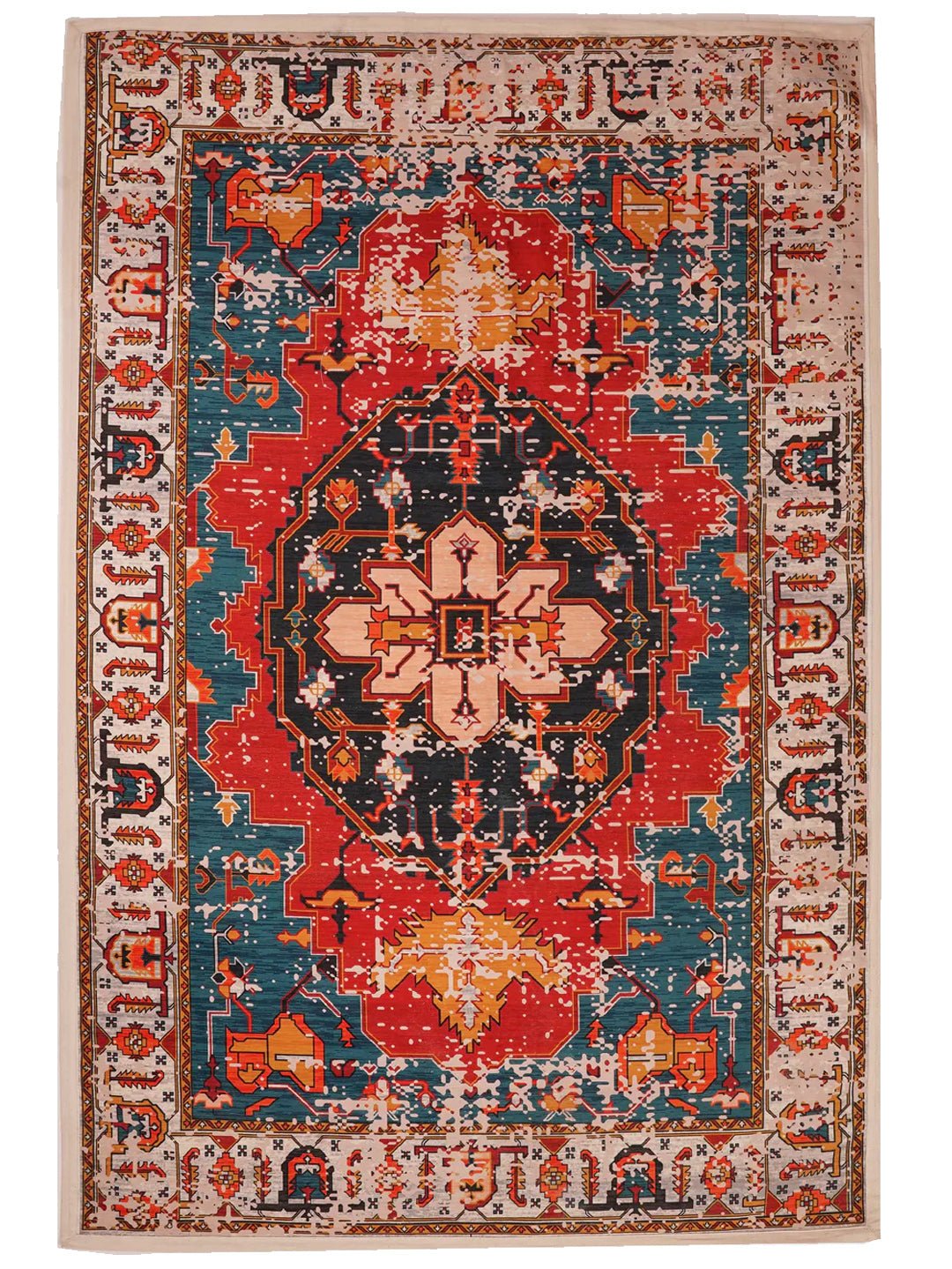 High Traffic Spill Proof Washable Area Rug - BBH HOMES LLC
