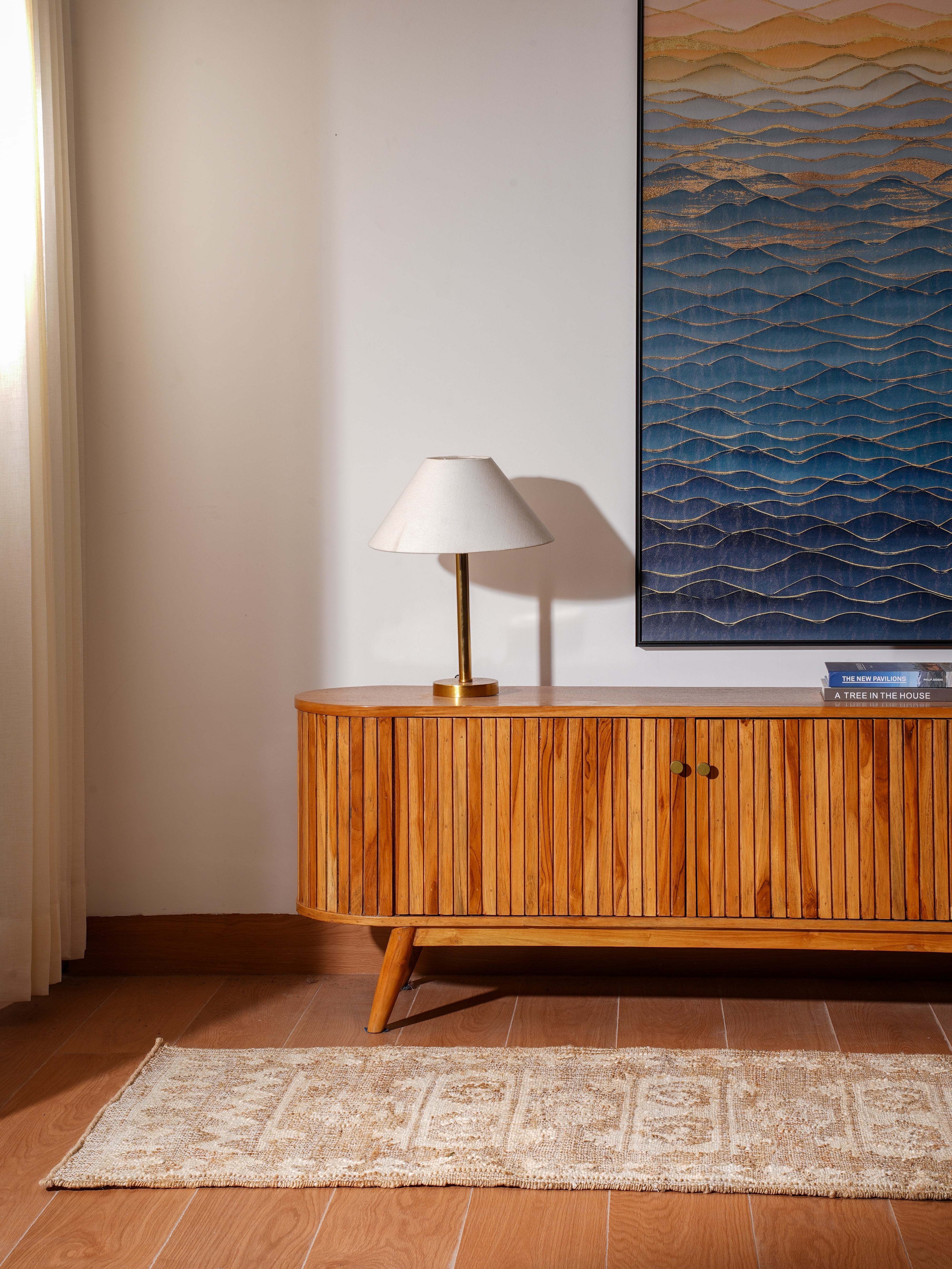Chakrika Flat Weave Kilim Jute Rug