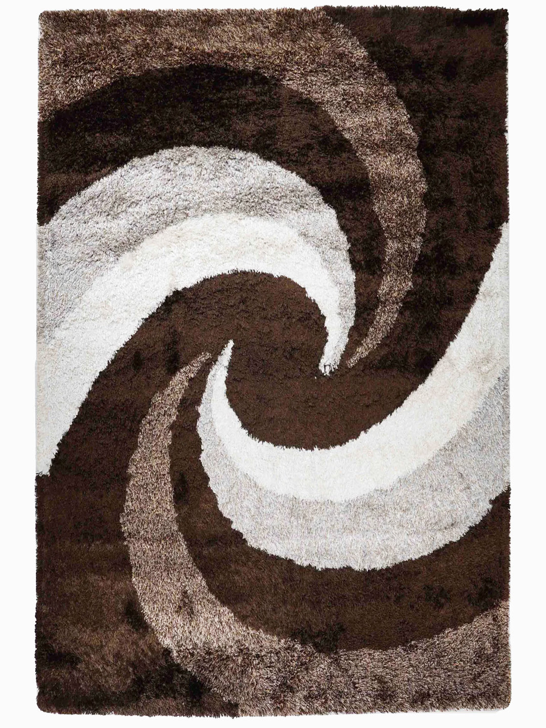 Whirl Hand Tufted Shag Rug