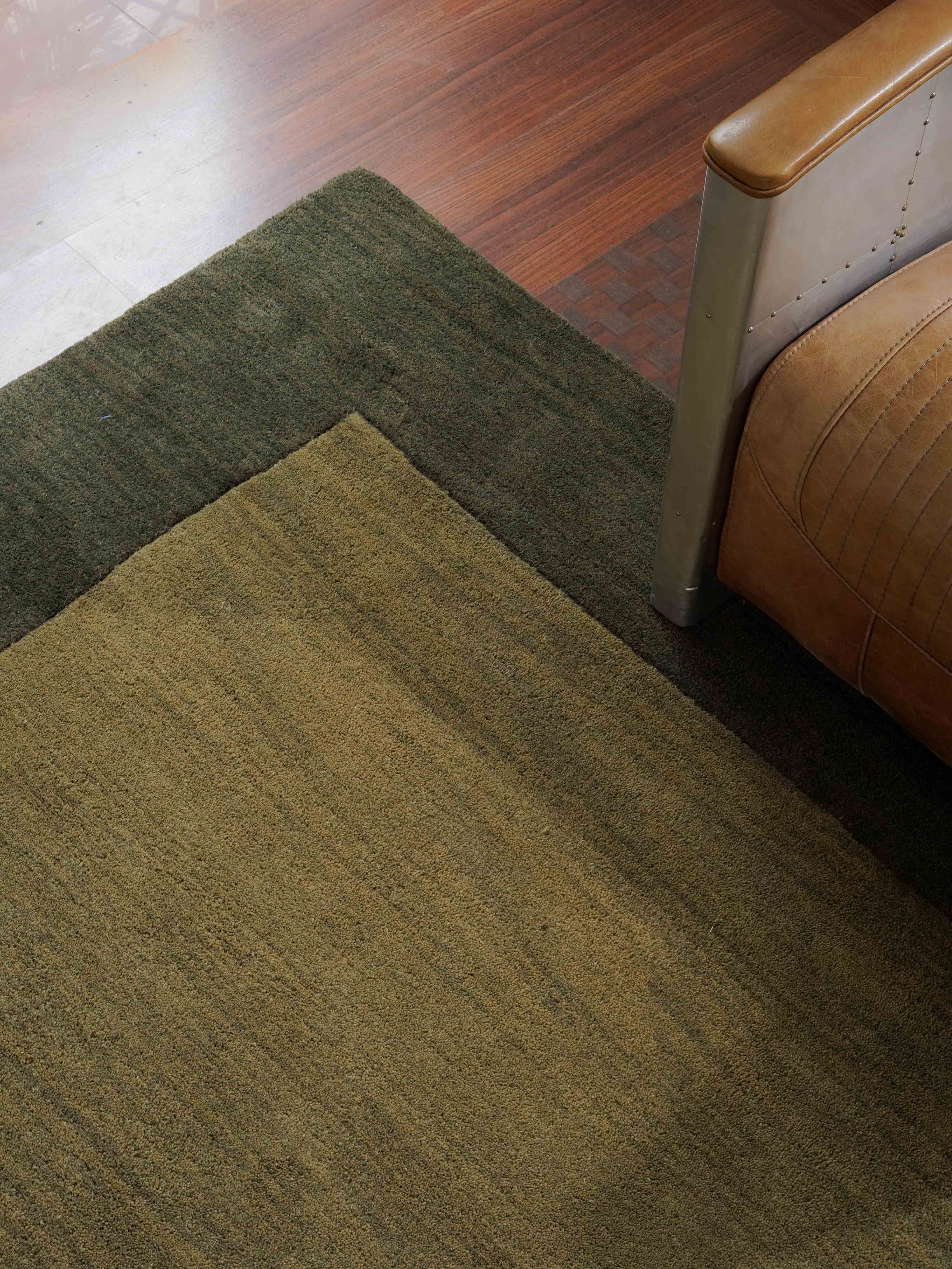 Frame Hand Tufted Wool Rug