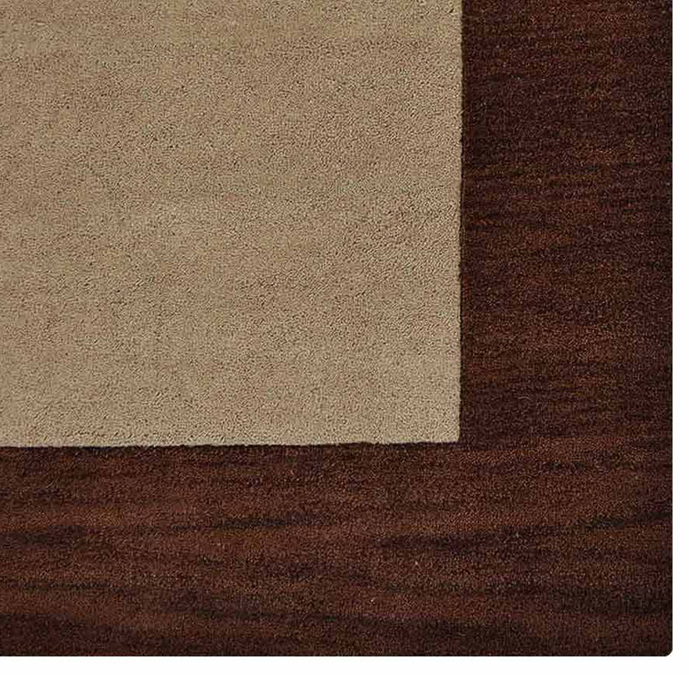Frame Hand Tufted Wool Rug