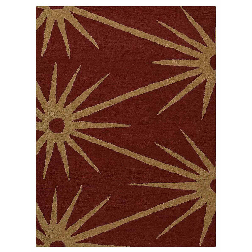 Chitrita Hand Tufted Wool Area Rug