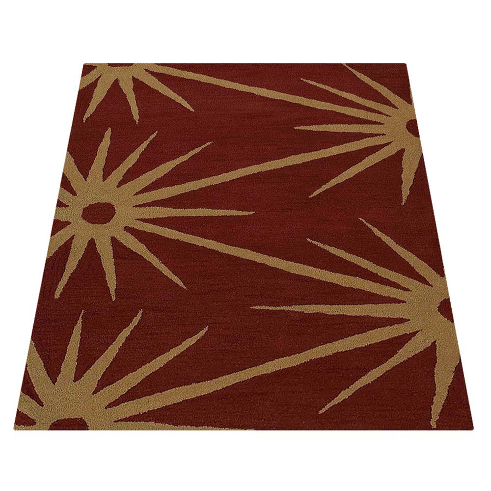 Chitrita Hand Tufted Wool Area Rug