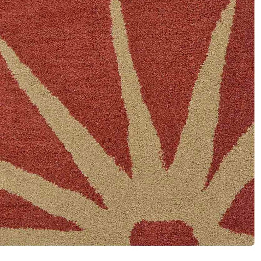 Chitrita Hand Tufted Wool Area Rug