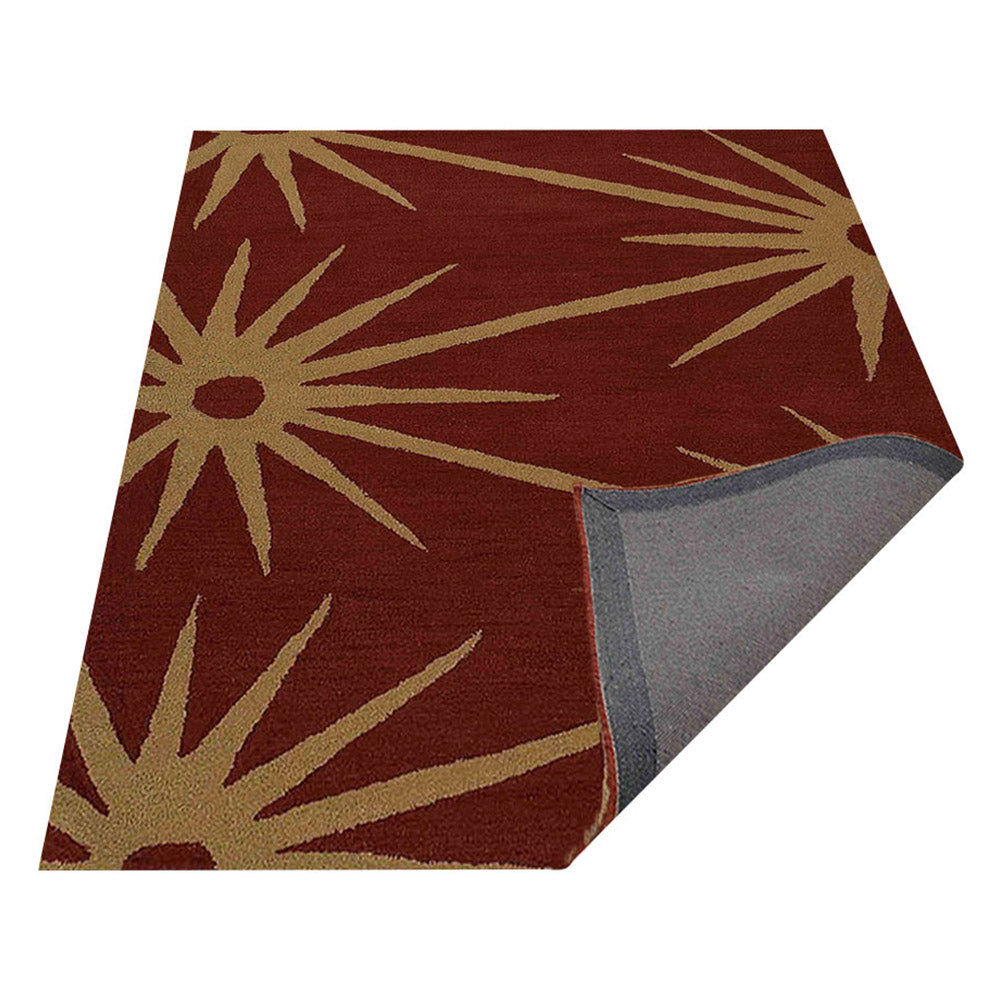 Chitrita Hand Tufted Wool Area Rug