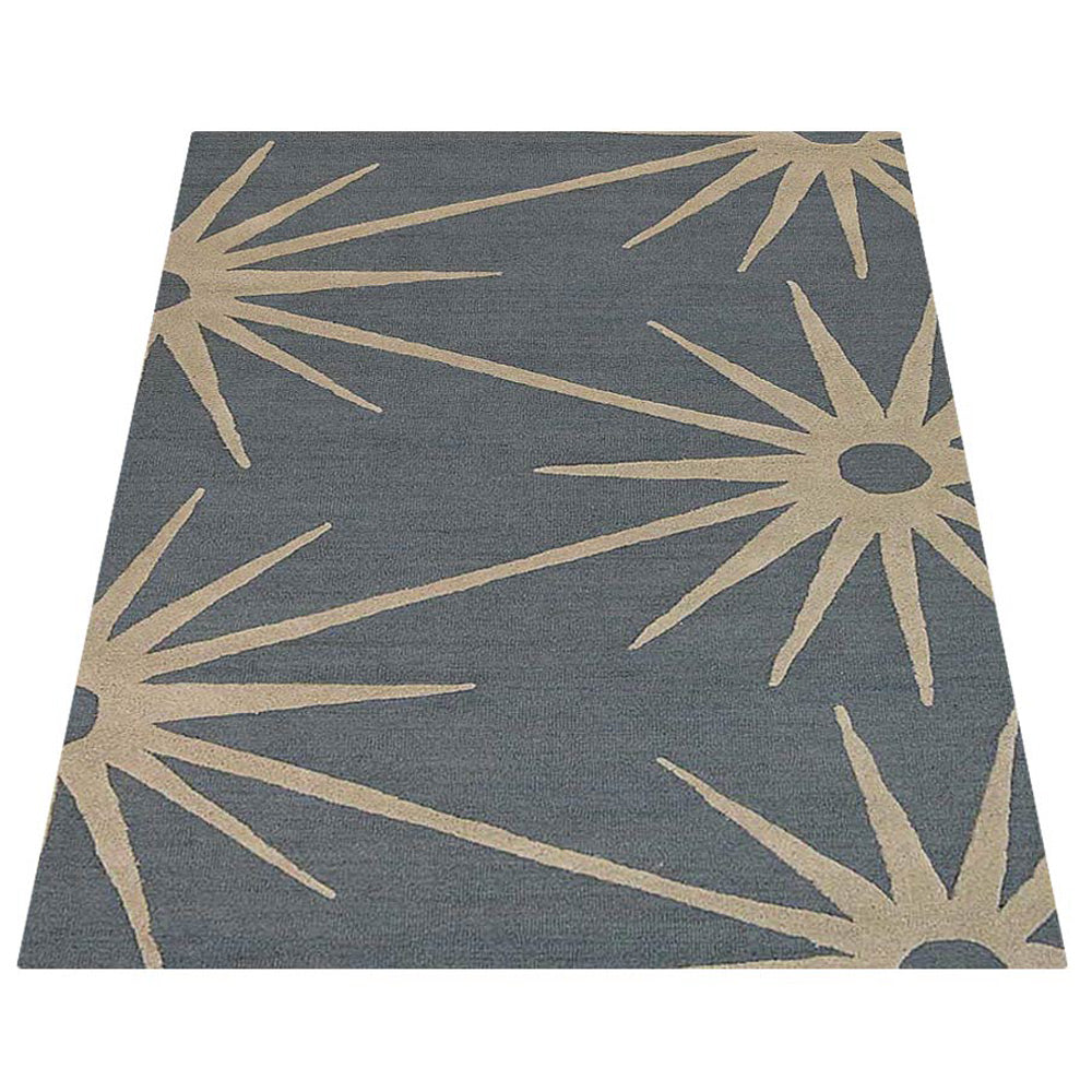 Chitrita Hand Tufted Wool Area Rug