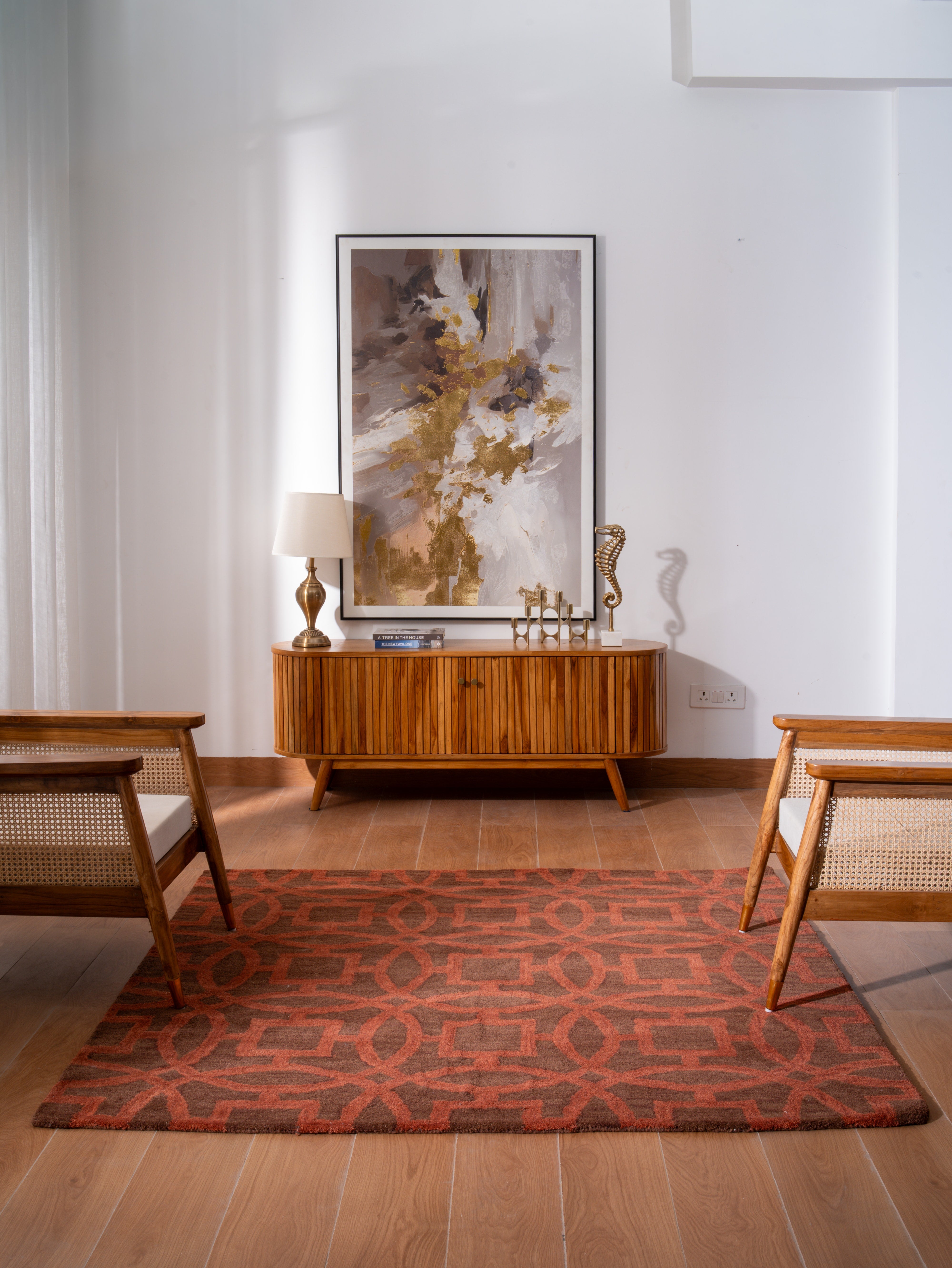 Ember Hand Tufted Wool Rug