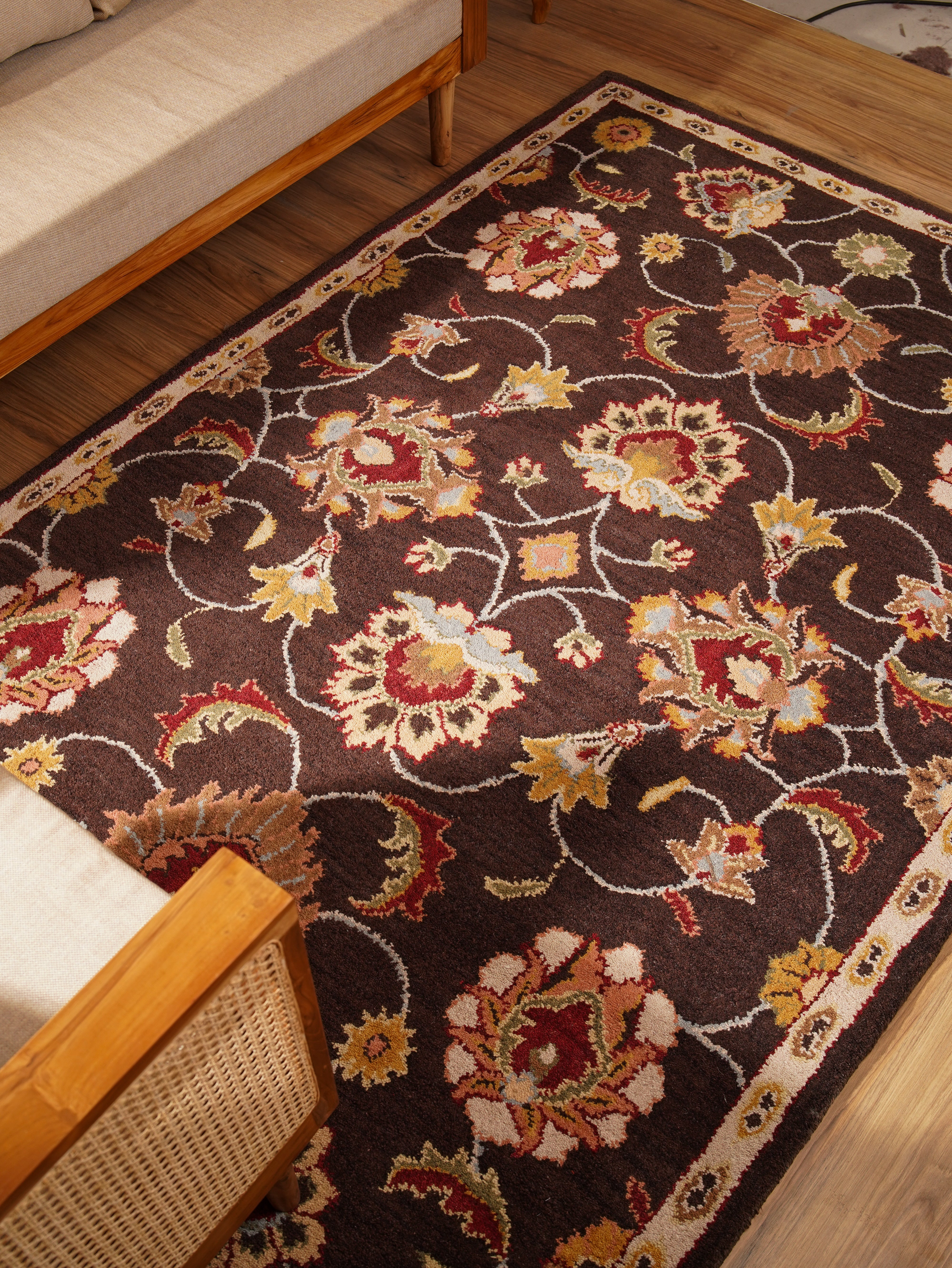 Ankura Hand Tufted Oriental Wool Rug