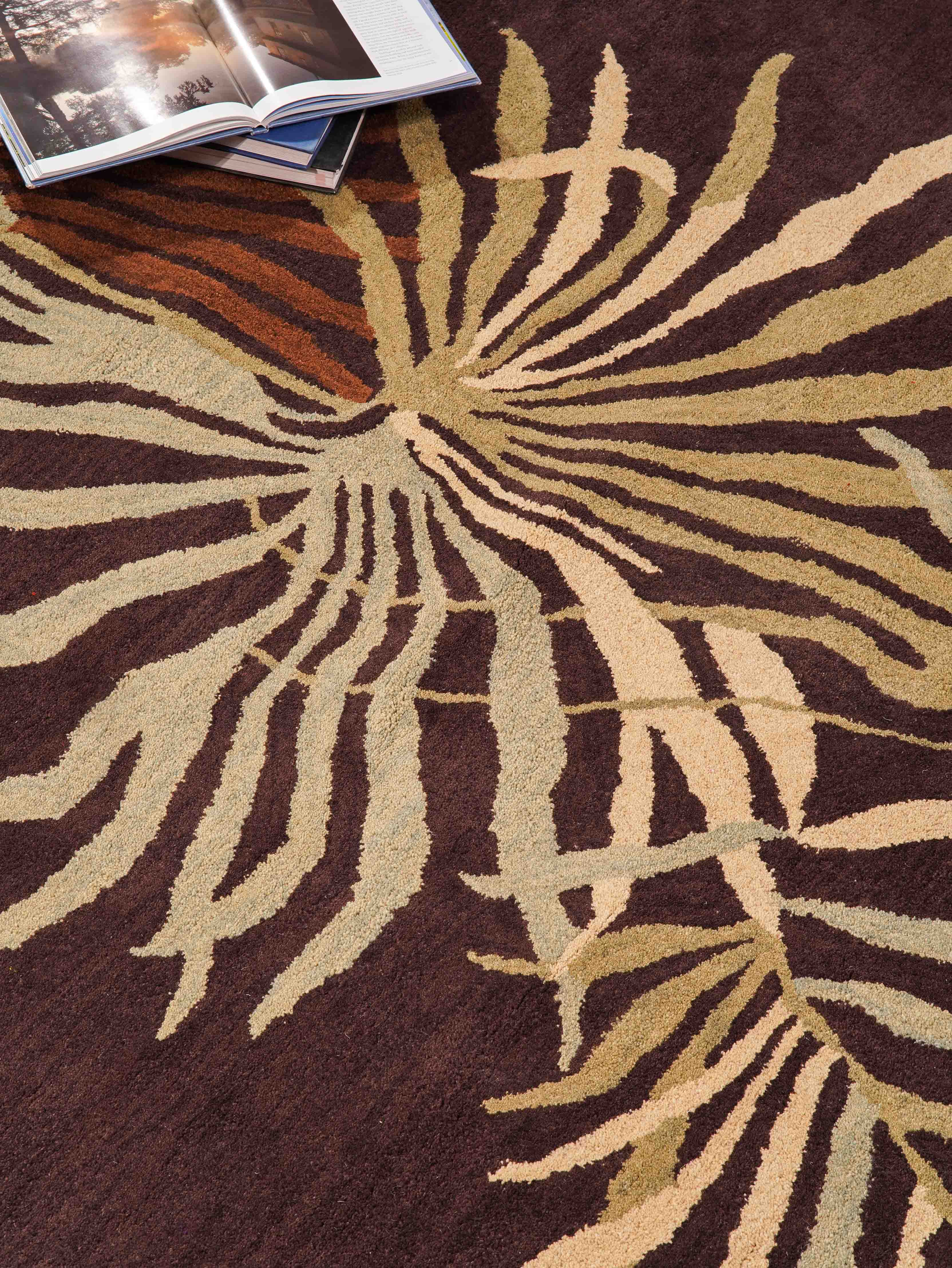 Bimal Hand Tufted Wool Area Rug