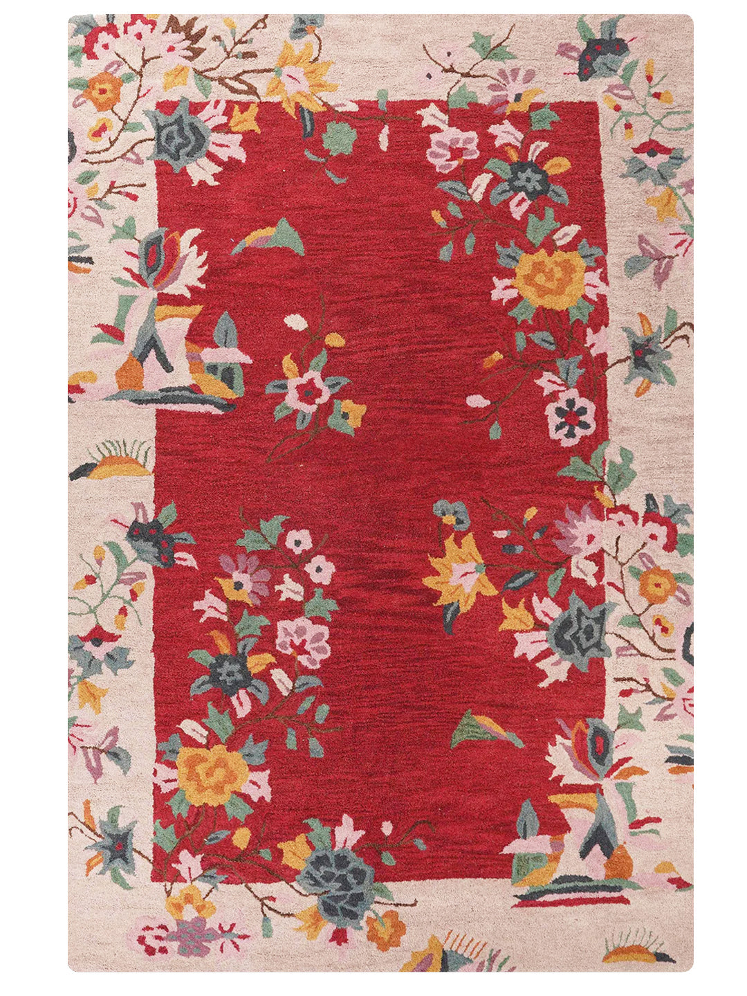 Eshana Hand Tufted Wool Area Rug