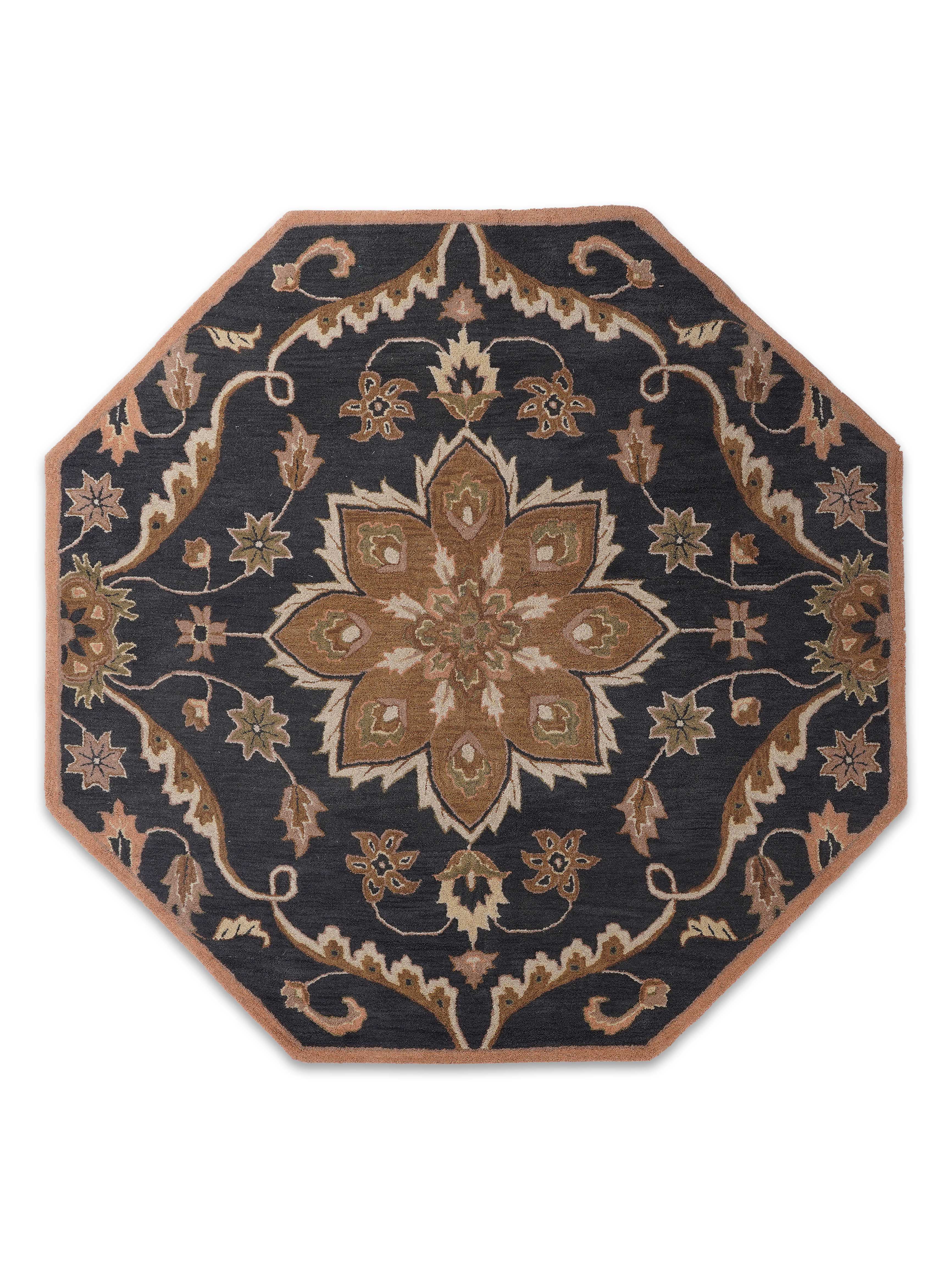 Aavira Hand Tufted Oriental Area Rug