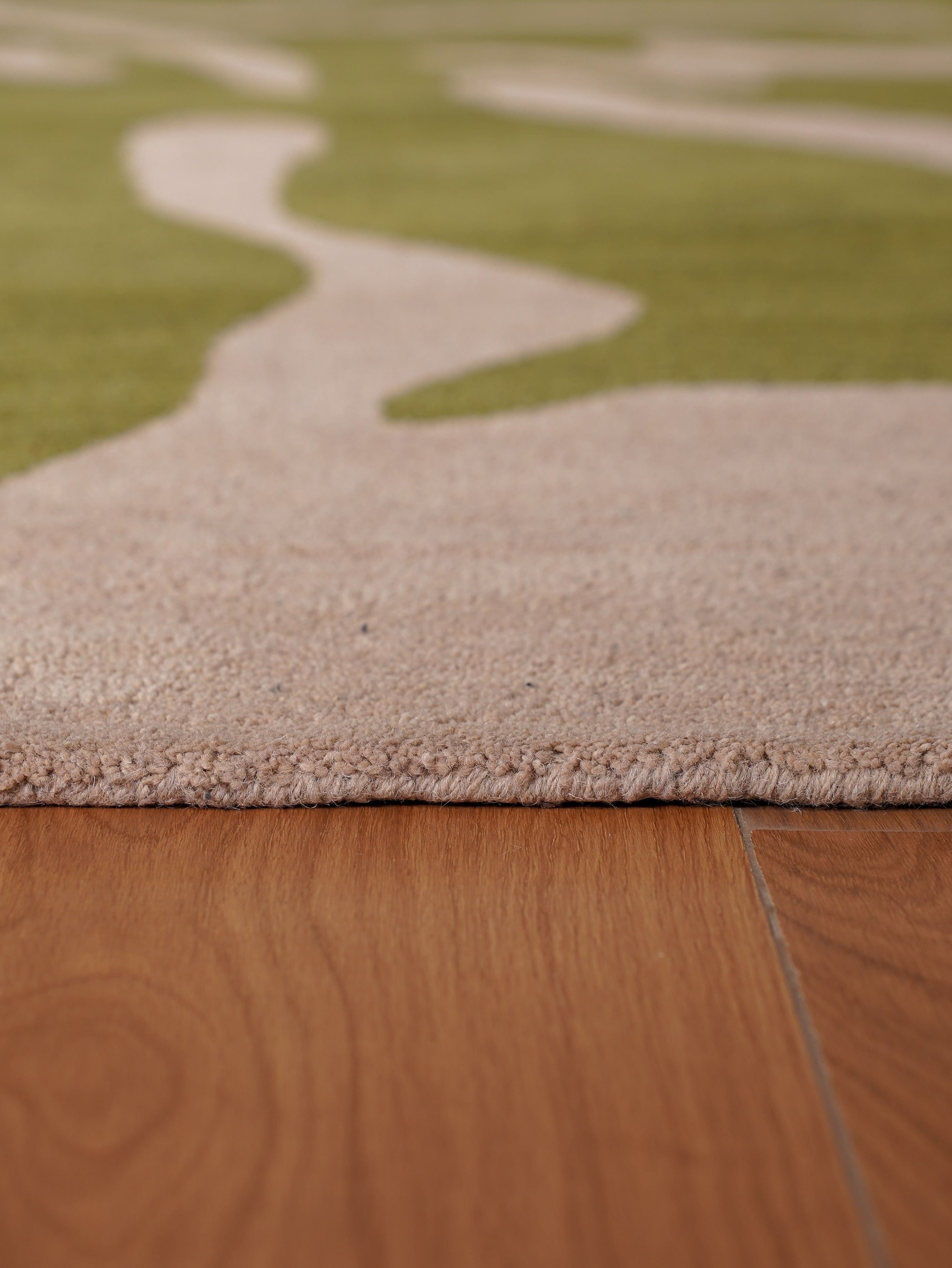 Sarin Hand Tufted Wool Area Rug