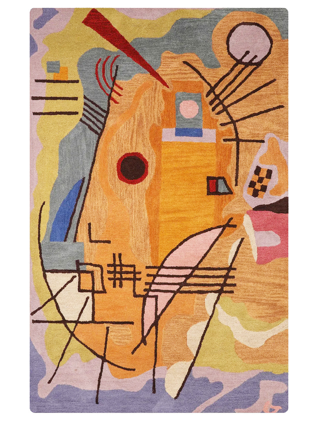 Yatra Hand Tufted Wool Area Rug